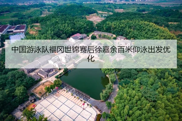 中国游泳队福冈世锦赛后徐嘉余百米仰泳出发优化